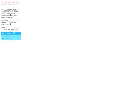 chatbox screenshot