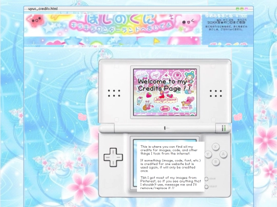 credits screenshot