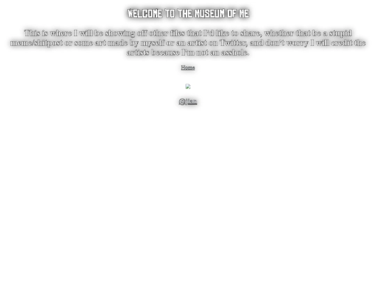 neocities-xiota/Museum screenshot