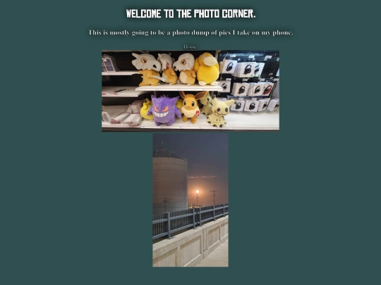 neocities-xiota/Photography screenshot