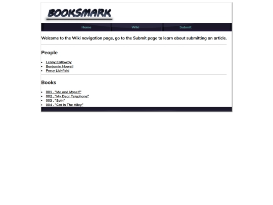 wiki screenshot