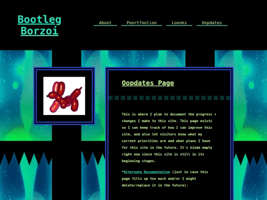 v1.0_webpages/UpdatesPage screenshot