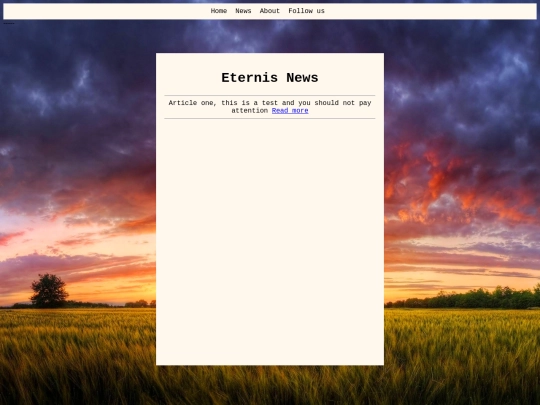 news screenshot