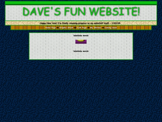 testing screenshot