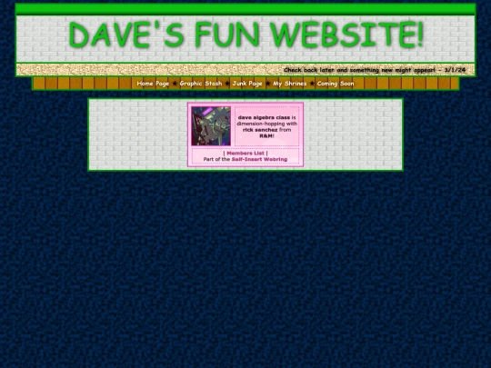 webstuff screenshot