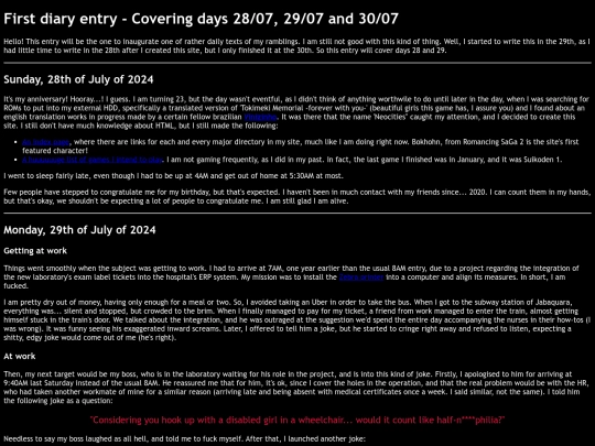 Diary/29-07-2024 screenshot