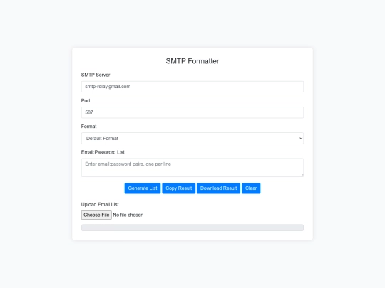 SMTPFormatter screenshot