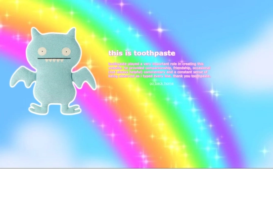 toothpaste screenshot