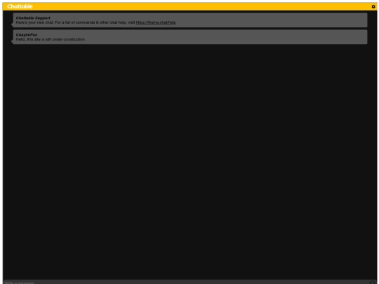 chatroom screenshot