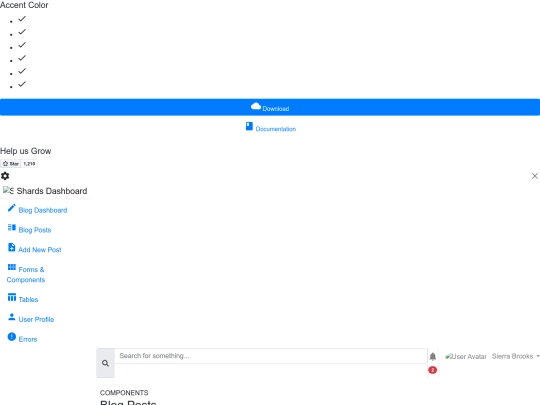 components-blog-posts screenshot