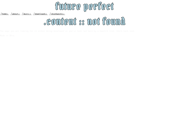 not_found screenshot