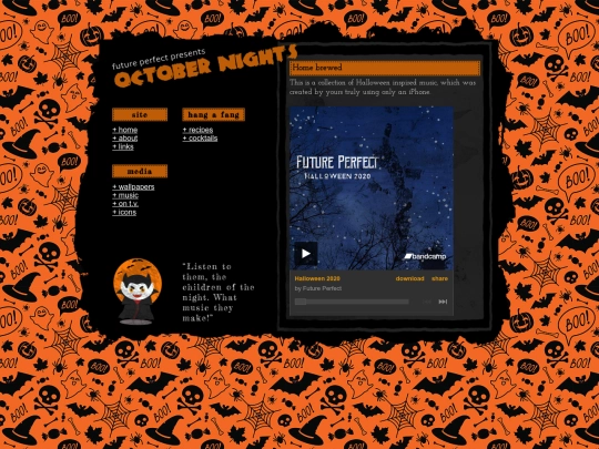 october.nights/music screenshot