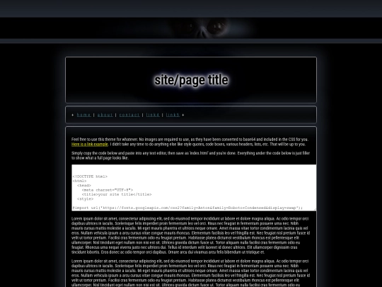 themes/alien screenshot