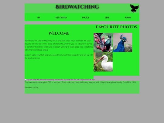 index screenshot