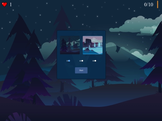 html/runnerGame screenshot