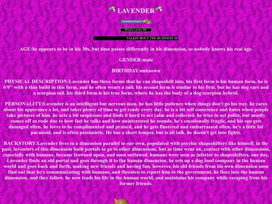 lavender screenshot