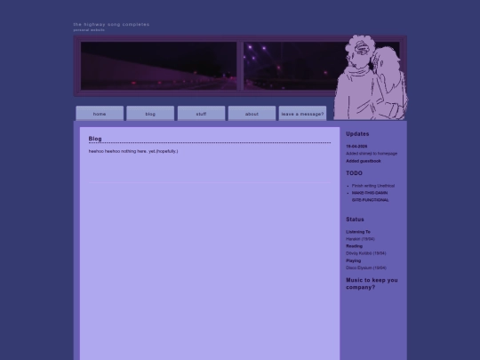 blog screenshot