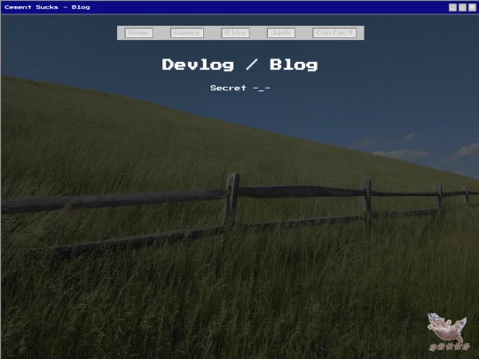 blog screenshot