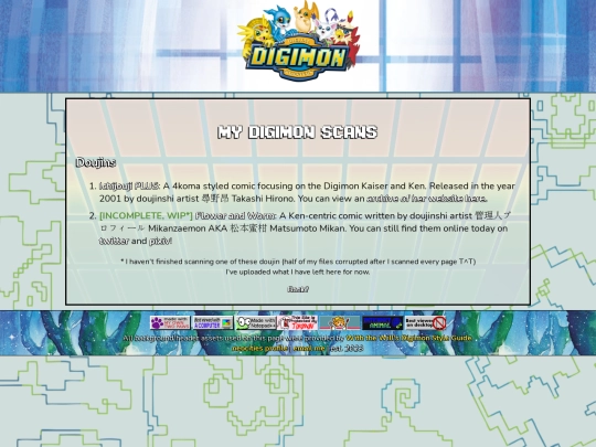 chimera/digimon/scans screenshot