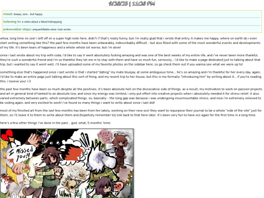 chimera/journal/entries/7 screenshot