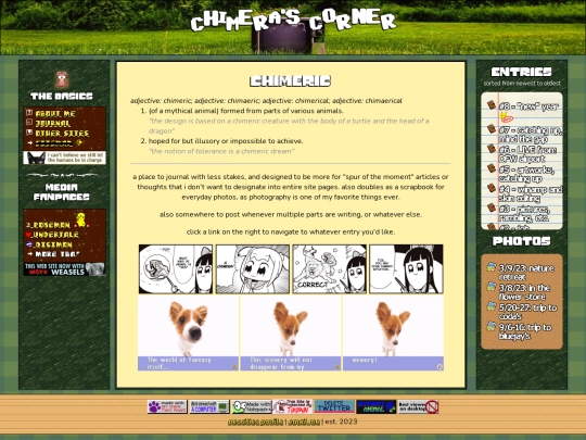 chimera/journal/main screenshot