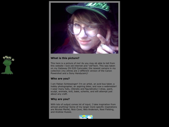 aboutme screenshot