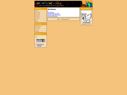 archives screenshot