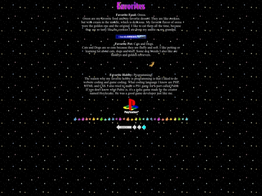 oldsite/favorites screenshot