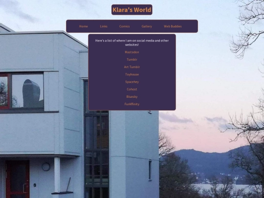 links screenshot