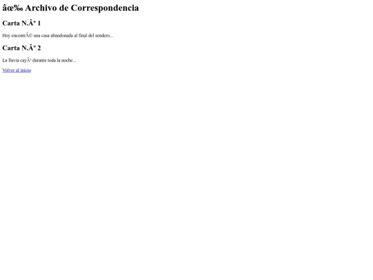 cartas screenshot