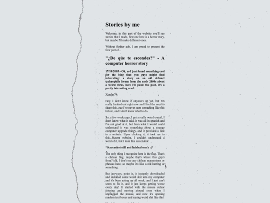 stories screenshot