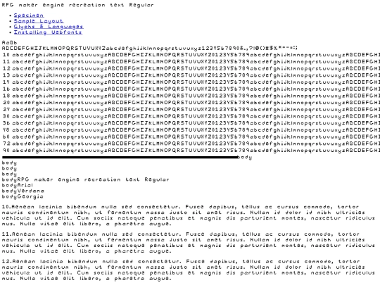 font/normal/game_font_0-demo screenshot