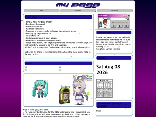 About-Me screenshot