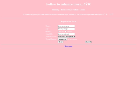 project1/registerpage screenshot