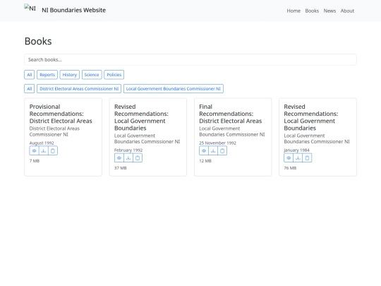 books screenshot