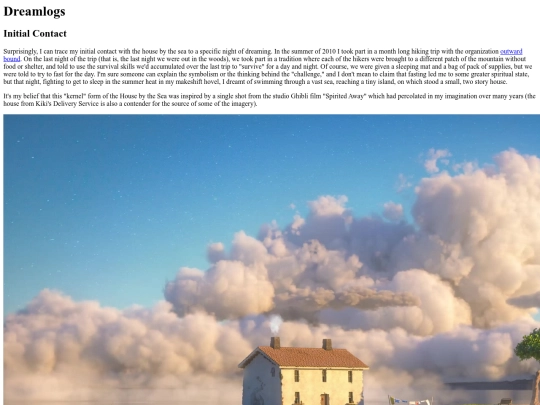 dreamlogs screenshot