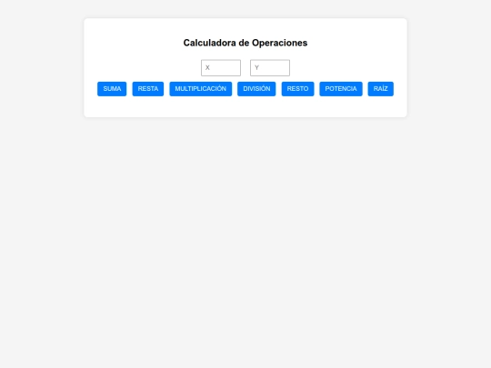 calculadora screenshot