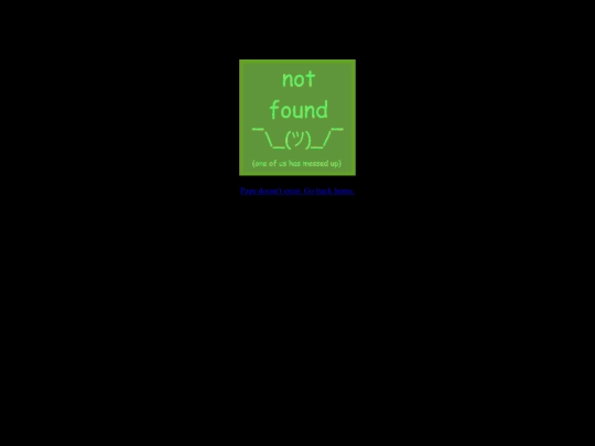 not_found screenshot