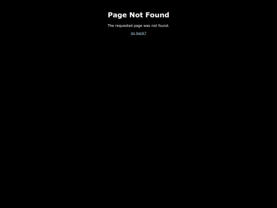not_found screenshot