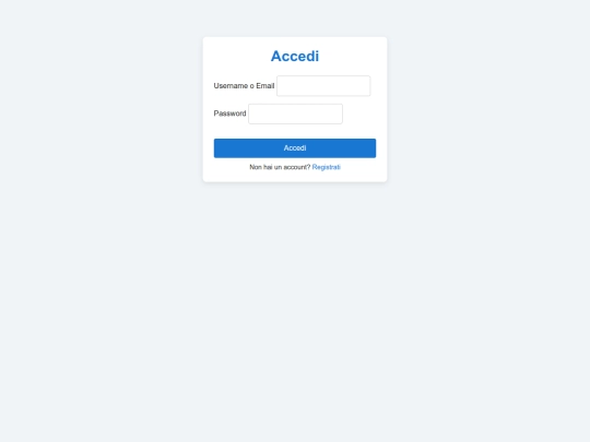 login screenshot