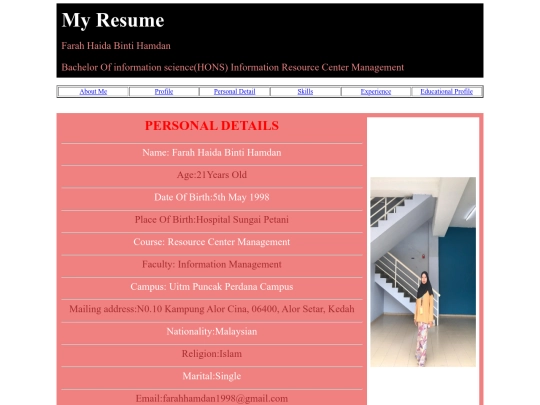 profile screenshot