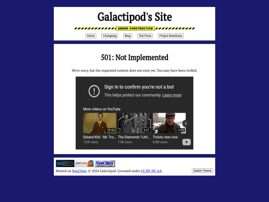 not_implemented screenshot