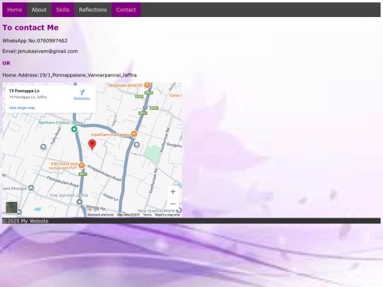 contact screenshot
