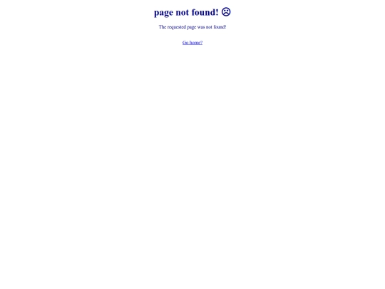 not_found screenshot