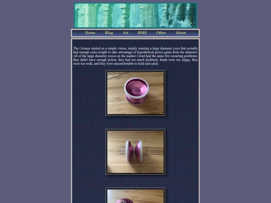 blog/cerasus screenshot