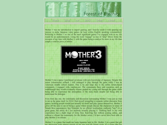blog/mother3 screenshot