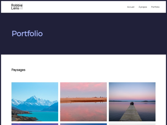 portfolio screenshot