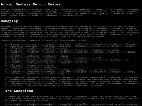 alicereview screenshot