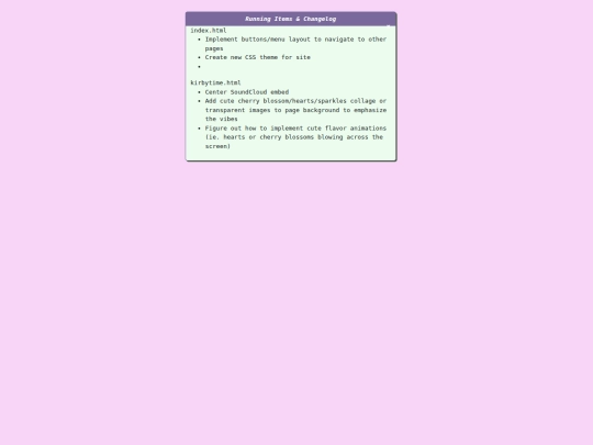 log screenshot
