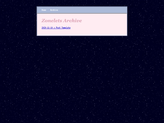 archive screenshot